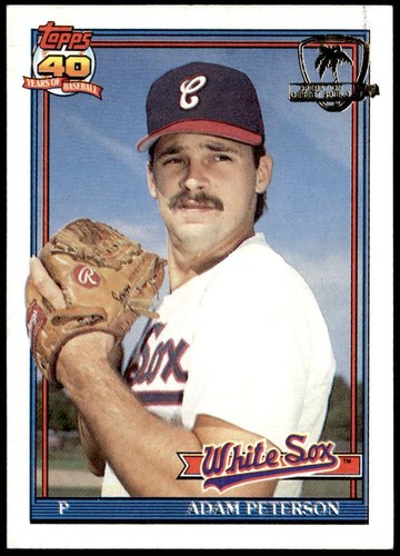 1991 topps 559 - 1991, peterson