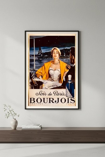 Poster profumo bourjois - profumo, paris