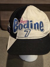 Cappello snapback vintage AJD NASCAR Geoff Bodine Exide 7 Ford Winston Cup