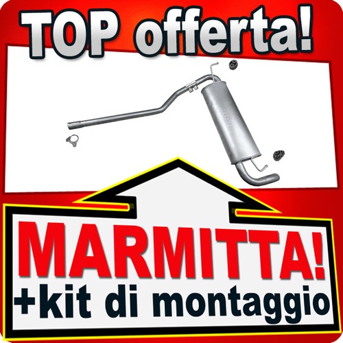 Silenziatore posteriore per - silenziatore,