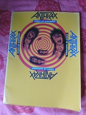 ANTHRAX spartiti musicali voce & chitarra