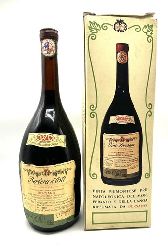 Vintage vino rosso barbera - vino,