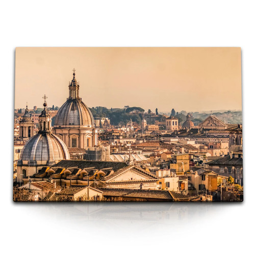 Quadro tela 120x80 roma - quadro,