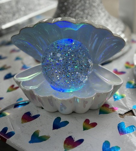 Lampada led bianca conchiglia - led,