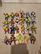 23 Tartarughe Ninja Vintage Lotto Misto Usato Aggiornato