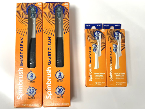 Wow spinbrush smart clean - clean, con