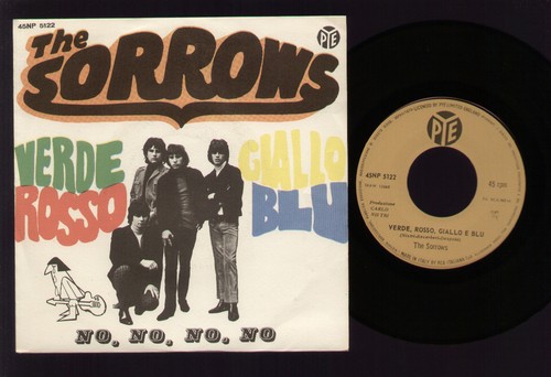 Sorrows verde rosso giallo - sorrows,