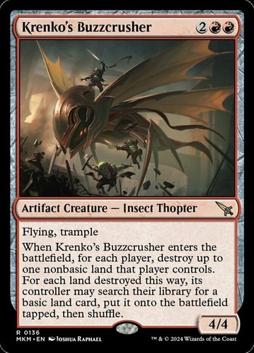 Krenko buzzcrusher nm - krenko's,