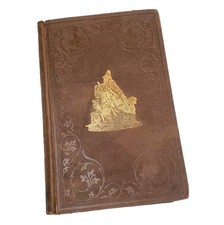 Scarce 1861 Robinson Crusoe Daniel De Foe Illustrated Hardcover 200 Engravings