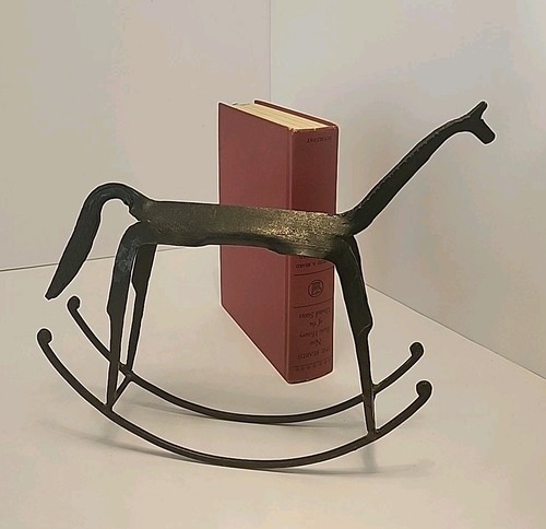 Scultura cavallo dondolo - scultura, a