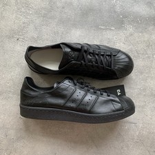 ADIDAS x YOHJI YAMAMOTO Y-3 SUPERSTAR ALL BLACK TAGLIA US 8.5 UK 8 EU 42
