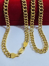 Collana catena cubana oro 22K