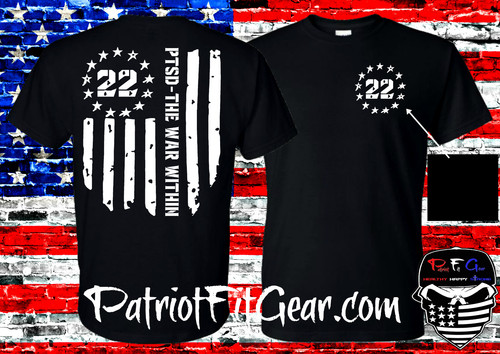 Shirt ptsd guerra - shirt,ptsd, la