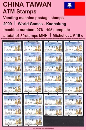 Cina taiwan atm giochi - cina,