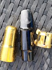 JUPITER 4C ALTO SAXOPHONE MOUTHPIECE,+LIG + CAP/BOCCHINO SAX SASSOFONO CONTRALTO