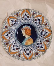 Piatto da muro in ceramica di Faenza