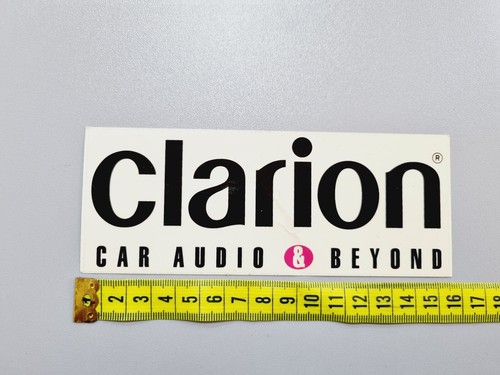 Adesivo clarion car audio - car,