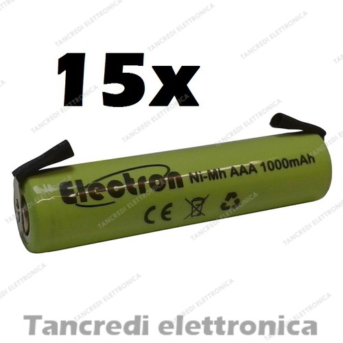 Batteria mh ricaricabile - 15,
