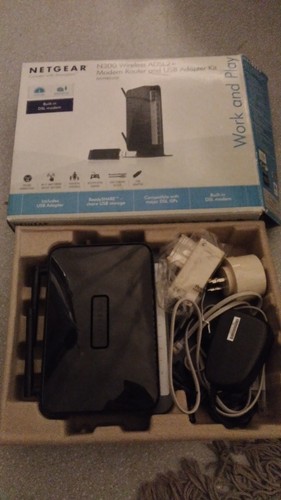 Modem netgear n300 wireless - modem,