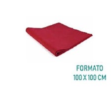 25PZ TOVAGLIE BORDEAUX 100X100