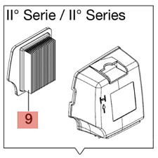 EFCO FILTRO ARIA PER SOFFIATORE SA 3000 OLEOMAC BV 300 ORIGINALE