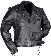 Giacca pelle rockabilly - in,