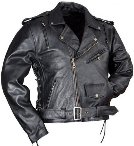 Giacca pelle rockabilly - giacca, in