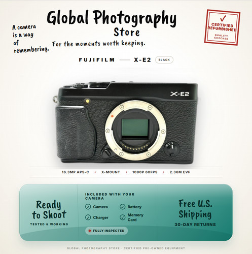 Fujifilm 3 megapixel - x-e2,