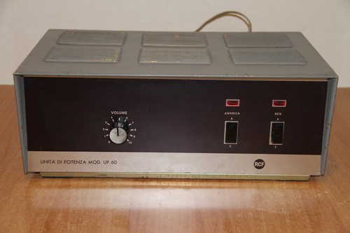 Amplificatore valvolare rcf - amplificatore,