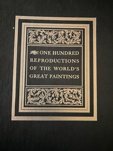One hundred reproductions - reproductions, of