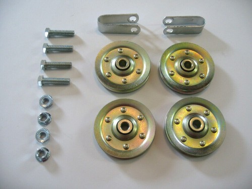 Set pulegge porta garage - , 3"