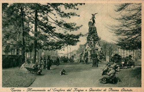 1935 torino monumento - 1935, traforo