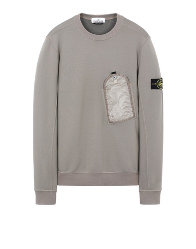 64046 stone island felpa fango - 64046,