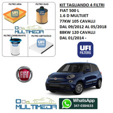 KIT TAGLIANDO 4 FILTRI UFI