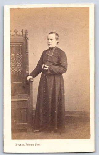 Cdv 1870 père célestin - cdv,