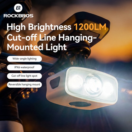 Rockbros1200lm faro bici - rockbros1200lm,