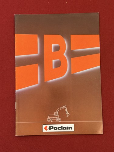 Poclain catalogue fascicule - catalogue,
