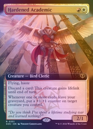 Foil hardened academic - foil,