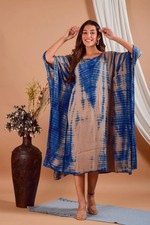 Abito midi caftano fatto - , a