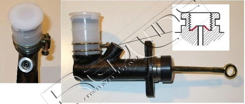 Pompa pedale frizione jeep cj5 - pompa,