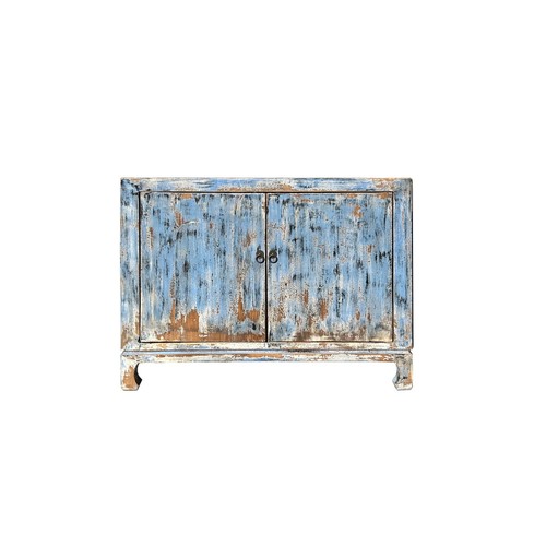 Distressed blue doors - 2,