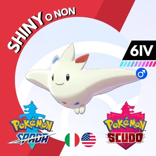 Togekiss shiny non - shiny, o
