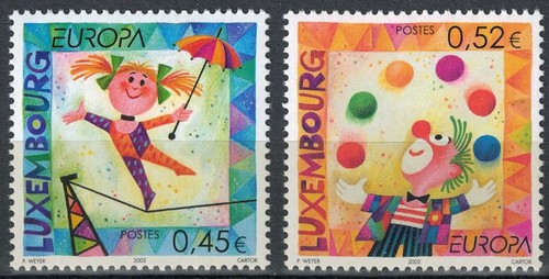 Lussemburgo 2002 europa - 2002, 2v
