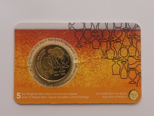 Belgio euro coincard - 2,5,