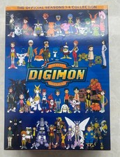 Digimon: The Complete Seasons 1-4 Collection (DVD, cofanetto 32 dischi)