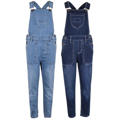 Bambine denim salopette - bambine,
