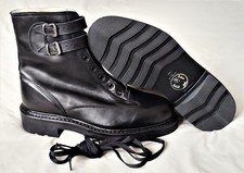 Anfibi Militari Polizia Di Stato Con imbottitura Vera Lana N42 NUOVI 