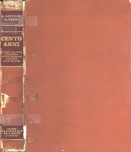 Cento anni storia vita - anni.,