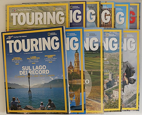 Riviste touring club italiano - touring,