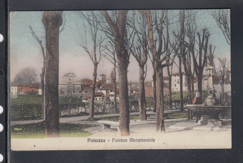 Cartolina pianezza fontana - cartolina,